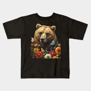 Grizzly Bear Rugged Roamers Kids T-Shirt